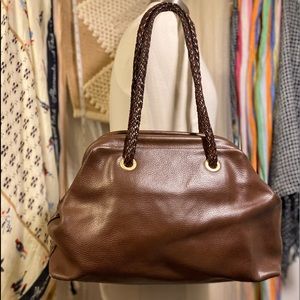 Vintage Henri Bendel Shoulderbag, Woven Straps HARDWARE DISJOINTED